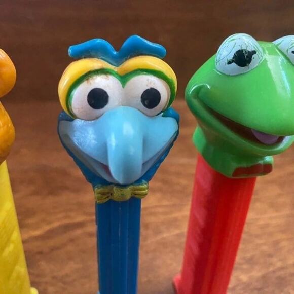 PEZ Vintage Fozzy Kermit Gonzo Pez Dispensers - Picture 4 of 5